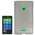 S-Line Silicone Cover - Nokia XL (gray)